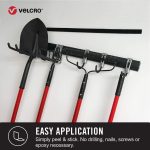 VELCRO Brand Heavy Duty Fasteners | 4x2 Inch Strips with Adhesive 8 Sets | Holds 10 lbs | Black Industrial Strength Stick On Tape | Indoor or Outdoor Use (VEL-30703-USA) - Image 4